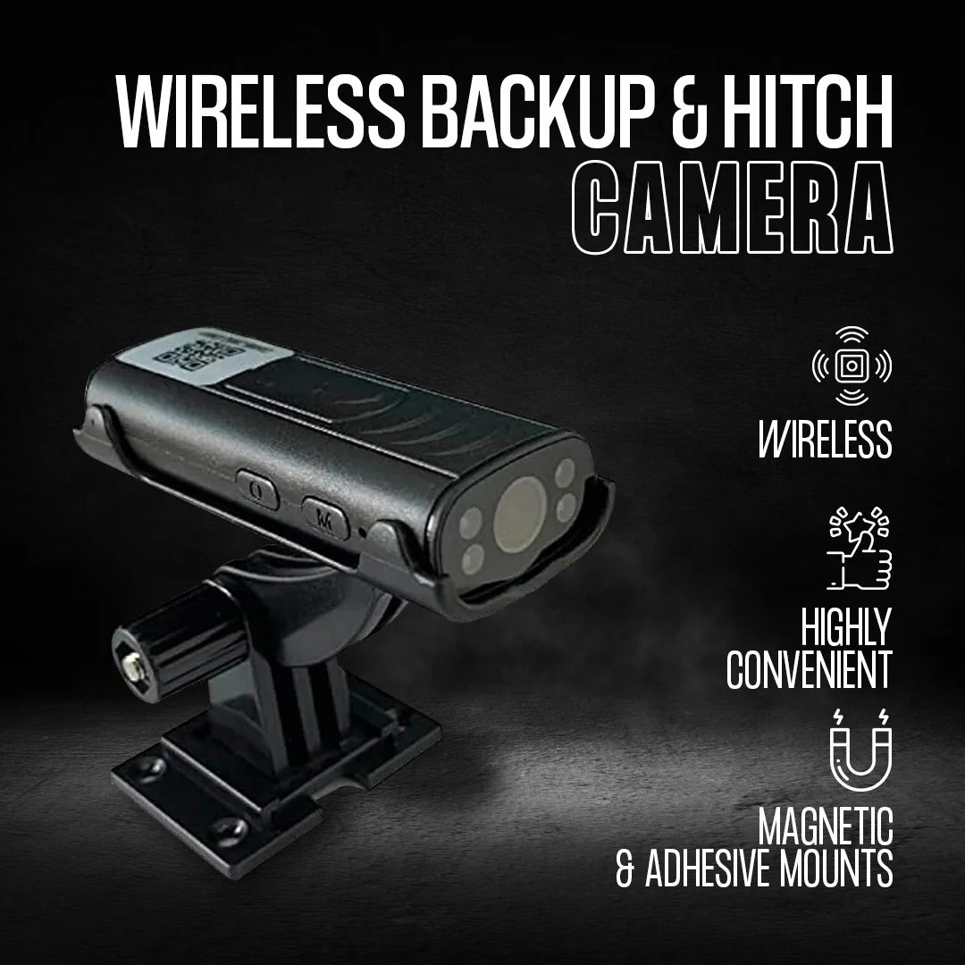 Wireless backup & hitch camera